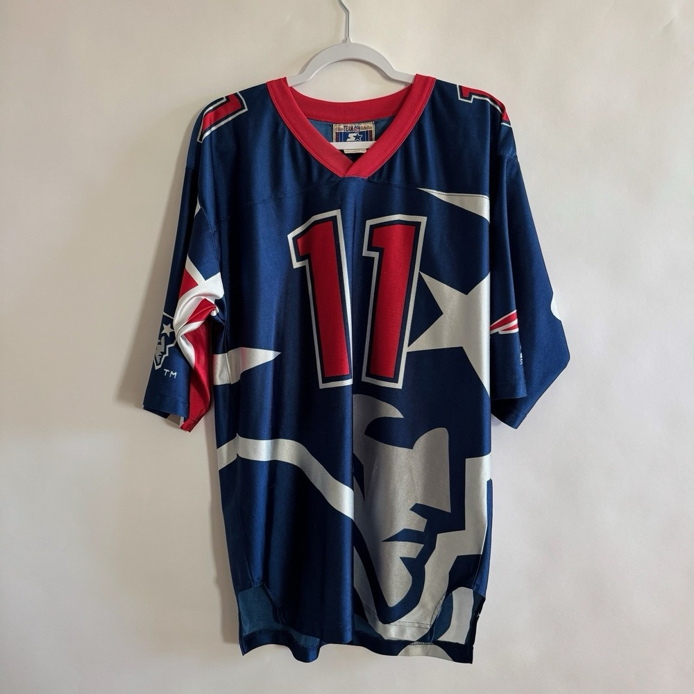 Starter Vintage New England Patriots Drew‎ Bledsoe Jersey 11 Medium Quarterback